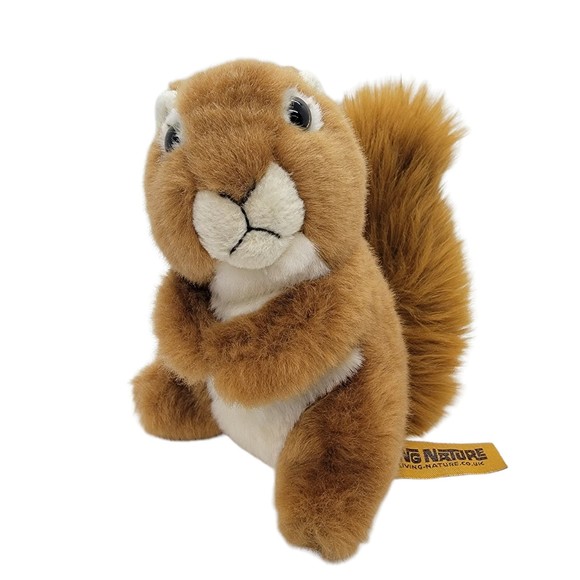 Living Nature Squirrel Plush Stuffed Animal Realistic - Picture 1 of 10